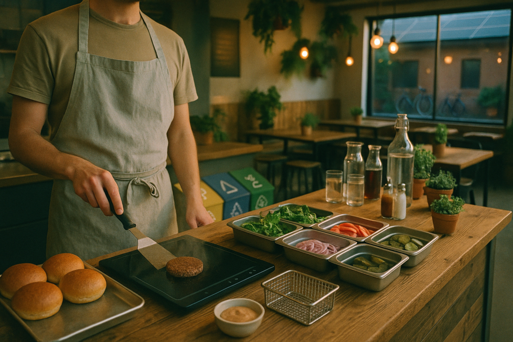 bæredygtig burgerbar