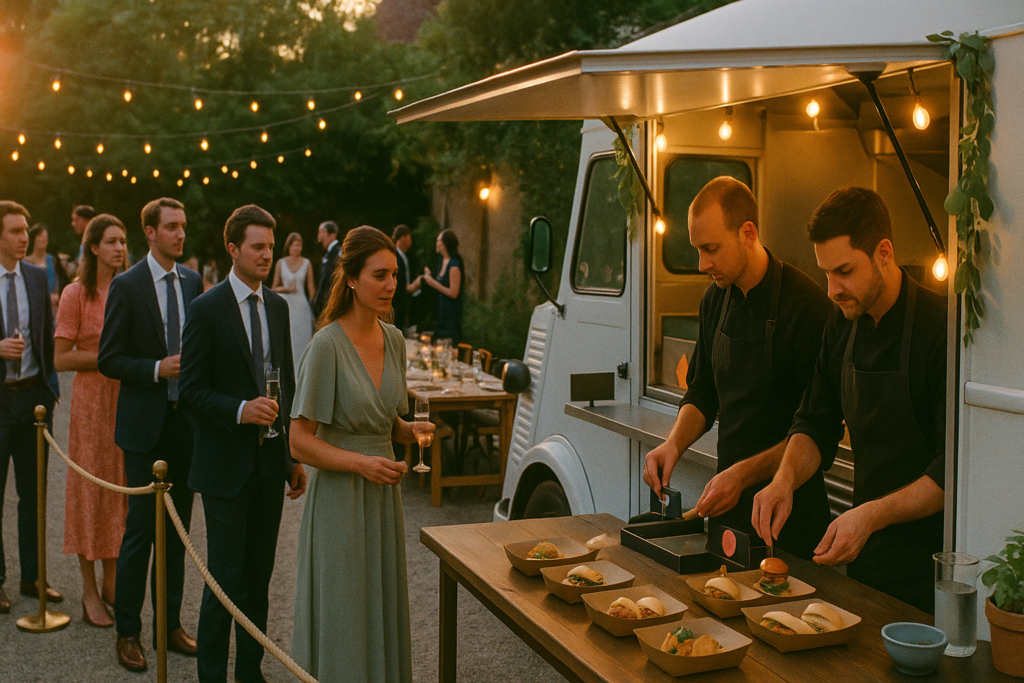 foodtruck til bryllup