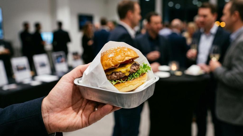 catering til produktlancering