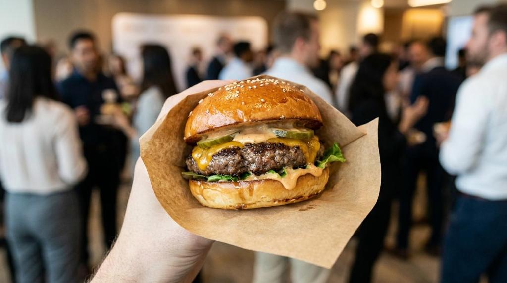 burger catering kursusdag
